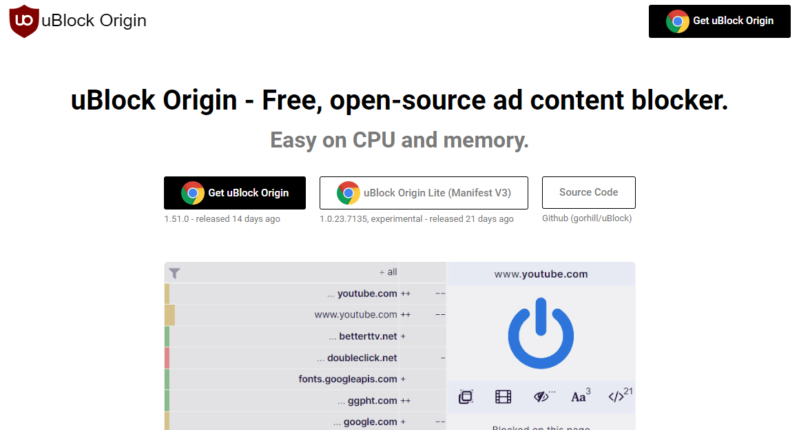 uBlock Origin