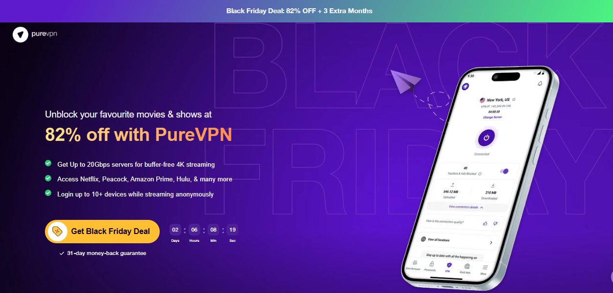 PureVPN Black Friday Deal