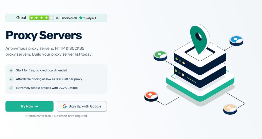 Webshare – Best for Customizable Proxy Plans