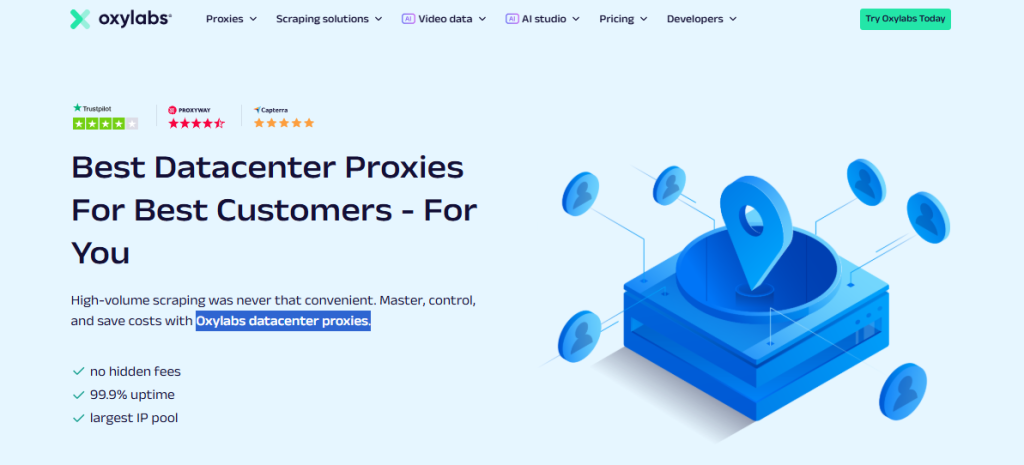 Oxylabs datacenter proxies