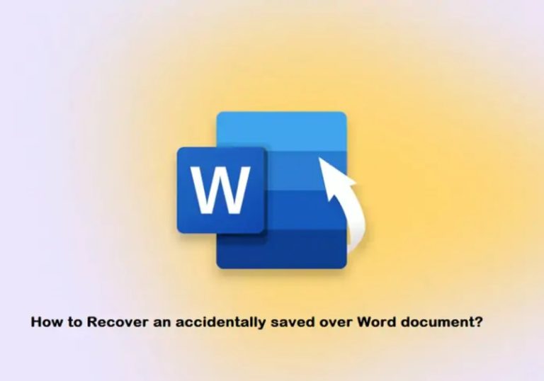 How to Recover an Accidentally Saved Over Word Document?