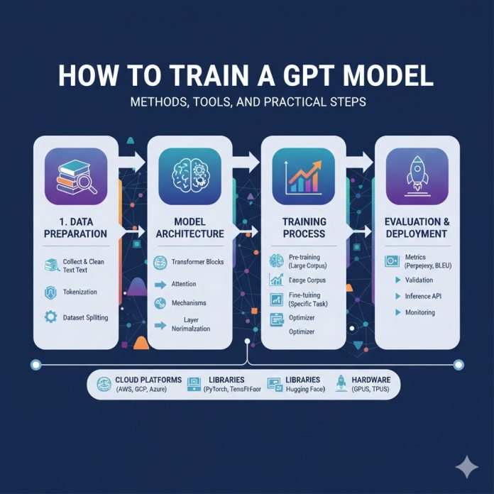How to Train a GPT Model — Methods, Tools, and Practical Steps