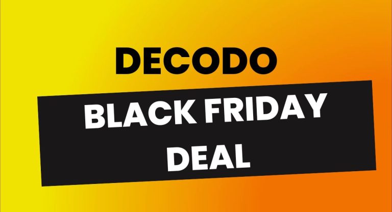 Decodo Black Friday 2025 Deal: Get 67% OFF AI-Ready Proxies & Scraping Solutions! 🚀