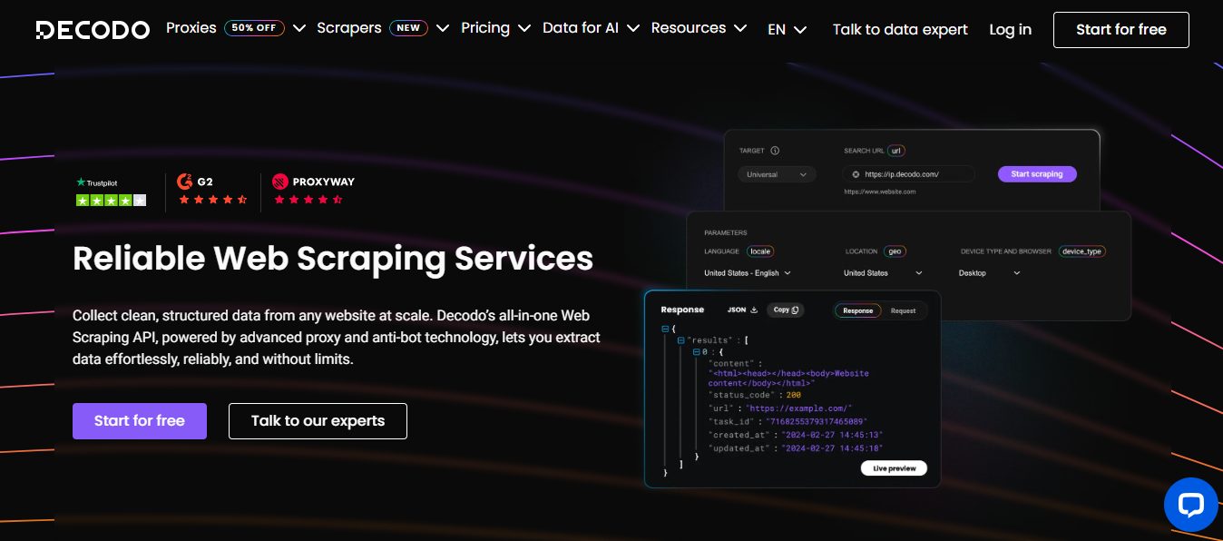 Decodo Google Reviews Scraper