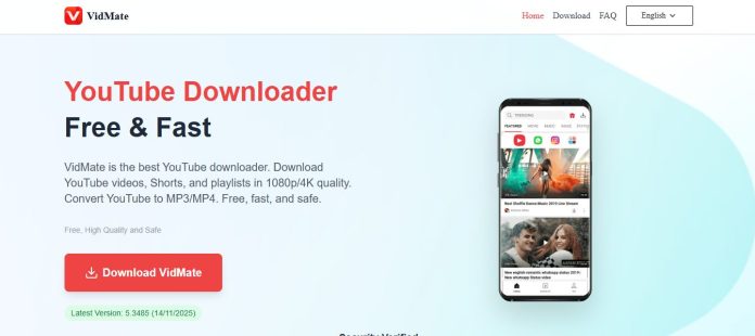 Why Choose VidMate as the Perfect YouTube Downloader App for Your Needs?