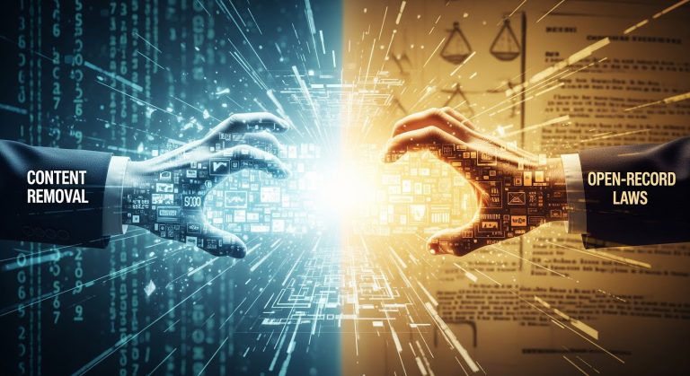 How Online Content Removal Is Colliding With Open-Record Laws