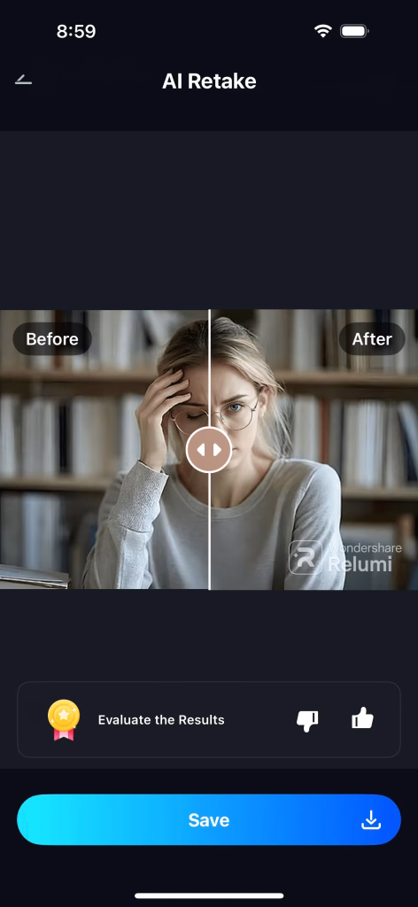 preview results save image