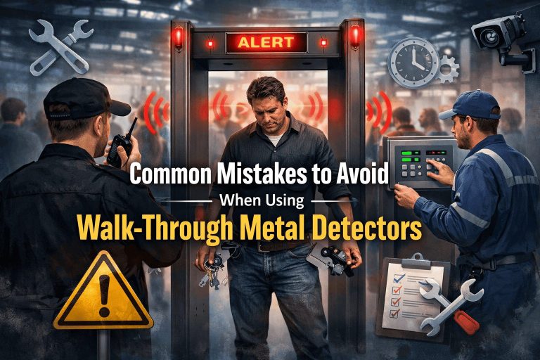 Common Mistakes to Avoid When Using Walk-Through Metal Detectors