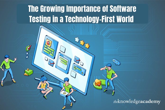 The Growing Importance of Software Testing in a Technology-First World