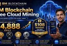 BM Blockchain says its free cloud mining could let users earn up to $4,888 a day, plus new sign-ups get $108 BM Blockchain says its free cloud mining could let users earn up to $4,888 a day, plus new sign-ups get $108