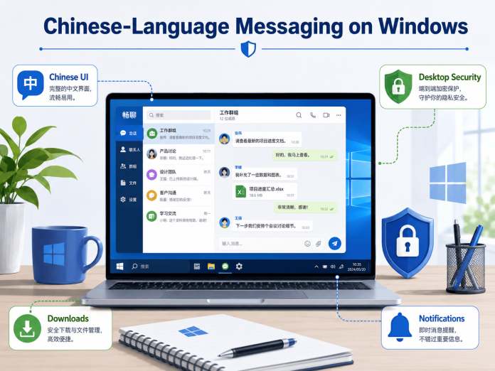 Windows Security and Setup Guide for Chinese-Language Messaging Apps