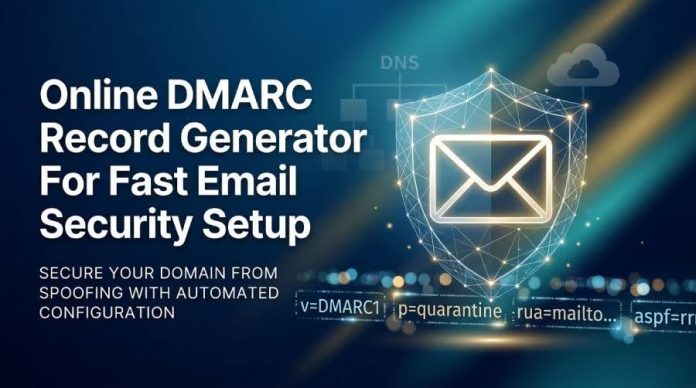 Online DMARC Record Generator For Fast Email Security Setup